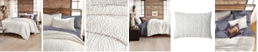 G.H. Bass & Co. G.H. Bass Cable Knit Sherpa King Comforter Set